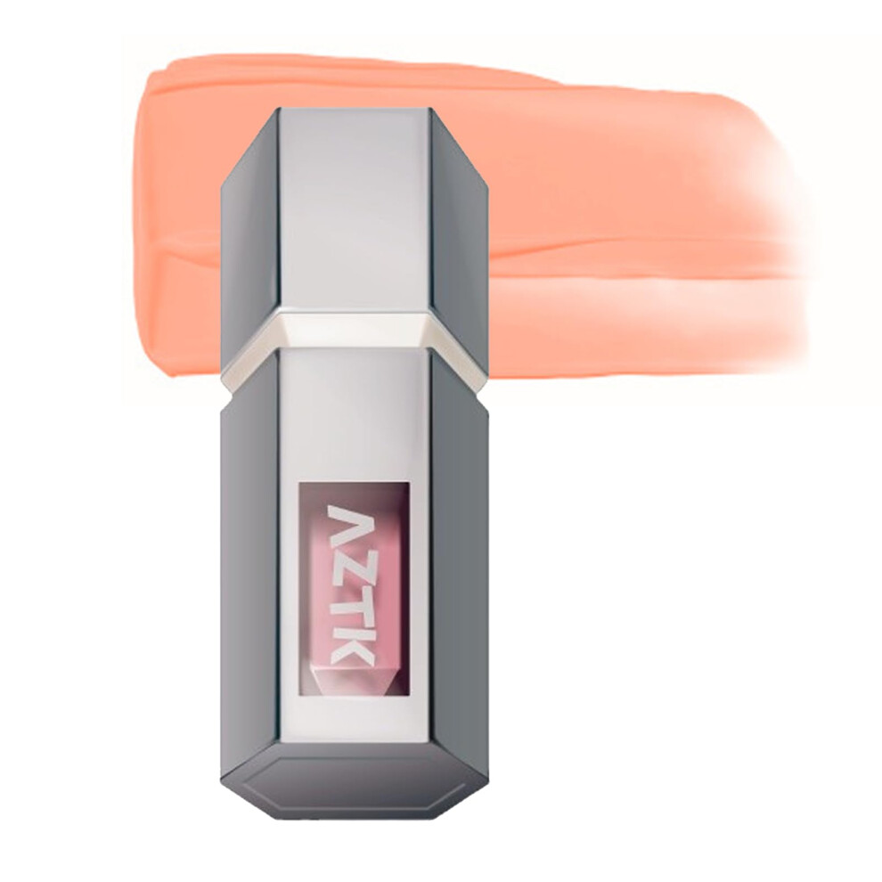 Liquid Blush JC07 Matte Nude Pink Orange Cream Blusher with Soft Sponge Applicator for Natural Powderlike Finish
