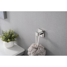 2 Pack Bathroom Towel Hooks, Wall Mounted Stainless Steel, Space Saving and Durable Design