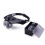 Head Mounted Magnifier with LED Light, Adjustable Lens and Hands  Design for Reading and Close Work 1