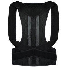 Adjustable Posture Corrector and Back Support Belt with 3D Knit Design for Men and Women XXXLarge