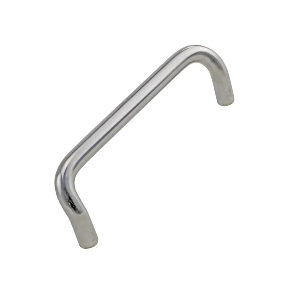 304 Stainless Steel Cabinet Door Handle 100Mm Spacing Solid Round Rod Ergonomic Grip Durable Build 9310869725770