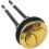 Gold Dual Flush Toilet Flush Button 38mm46mm Replacement, Precise Fit Range, Quick Installation 1
