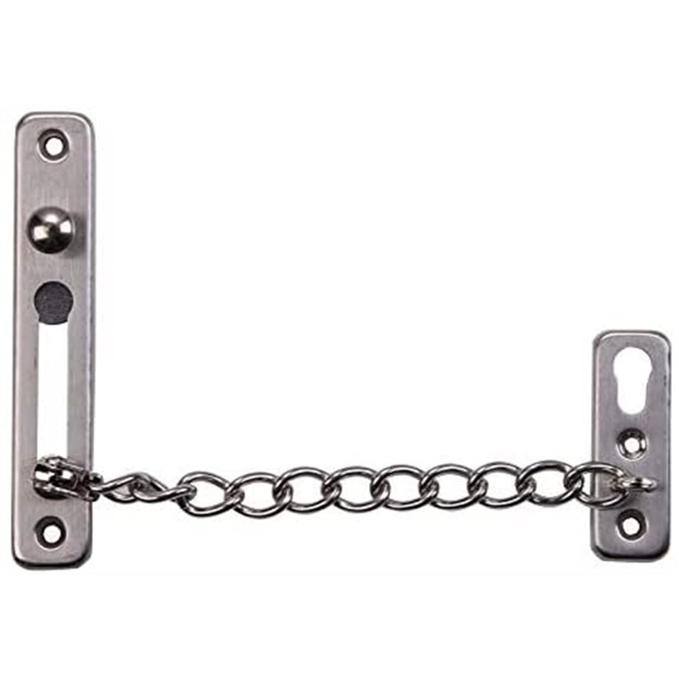 Stainless Steel Door Chain Lock For Front Door Security, Antitheft Latch With Quick Release Chain 9330225589563