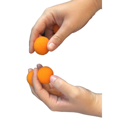 Magic Sponge Balls Set with Easy Learning Manual, Soft Durable Spongeballs for CloseUp Magic Tricks 2
