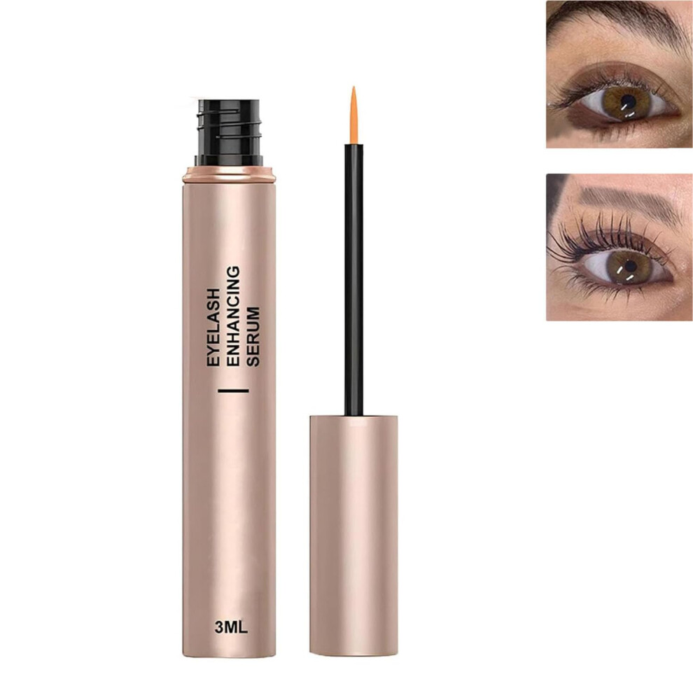 Eyelash Growth Serum for Longer Fuller Lashes, Lightweight Texture, TravelFriendly 3ml