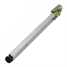 Adjustable Metal Folding Table Legs 130cm Silver, Stainless Rust‑Resistant Telescopic Desk Legs for DIY Tables