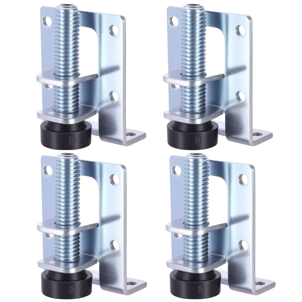 Adjustable Furniture Legs Set Of 4, Durable Steel Leveling Feet For Cabinets And Workbench, Height Adjustable 9330225589815