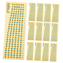 Guitar Fretboard Stickers for Beginners, Easy Peel Note Markers, Residue, Fits All Guitars