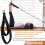 2 τεμάχια ιμάντες Pilates με διπλό βρόχο, ιμάντες εξοπλισμού γυμναστικής ποδιών 5