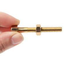 Magic Trick Bolt Nut with Self Rotating Screw, Close Up Magic Prop for Smooth Easy Performance