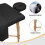 Massage Table Sheet Set Flat Fitted Face Rest Cover 3-Piece 2