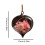 Hummingbird glass feeder hand blown 1 piece 2