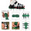Chaussures d'aérateur de pelouse Donemore avec sangles, à pointes robustes 3