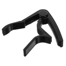 Quick Change Guitar Capo Black Metal OneHand Clamp for Acoustic and Electric Guitars
