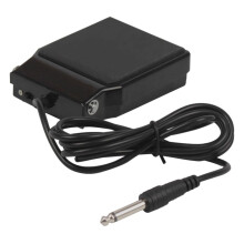 Durable Nonslip Electric Piano Sustain Pedal Replacement with Reliable Smooth Control Black