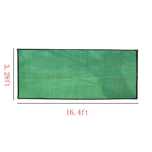 Jacenvly rectangular sun shade canopy for patio pool garden 2