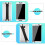 Universal Elastic Phone Hand Strap Anti‑Drop Adjustable Grip Belt for Smartphone and Ereader Black 2