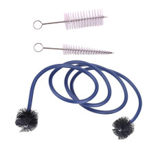 3PCS Trumpet Cleaning Kit for Deep Tube and Valve Care, Flexible Brushes for Cornet Maintenance