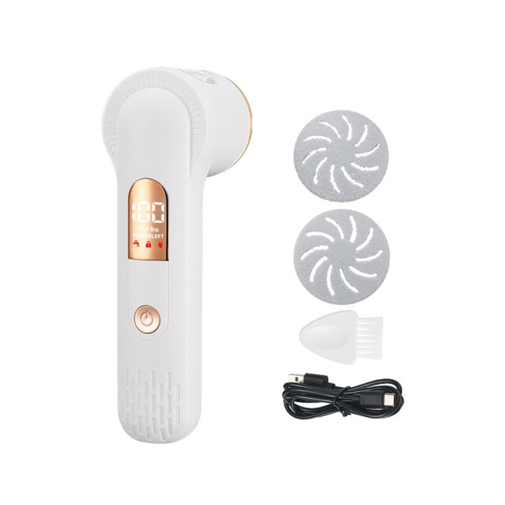 Rechargeable Electric Callus Remover Foot Grinder for Smooth Heels, Fast USB Charging, One Color