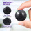 Bolas de Baoding Eease2Black para Massagem e Exercícios de Saúde Chinesa 3