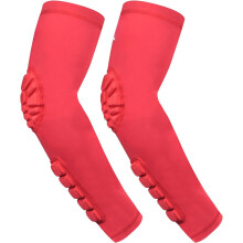 2PCS Polstrované návleky na lokty a předloktí Kompresní ochranná opěrka paží