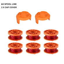 WORX WA0010 - Bobină de schimb pentru trimmer de iarbă, pachet de 20