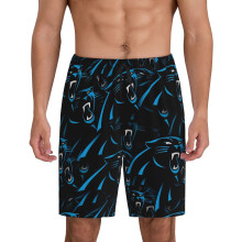 Men's short pajama pants with football team logo