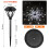 Solcelledrevne gulvlamper til udendørs gårdhaveindretning 1