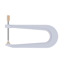 Violin Luthier Tools 200mm Precision Beam Clamp for Cello Guitar Bracing Bonding Woodworking Tasks