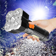 Kempingová svítilna Gnobogi - přenosná COB LED boční světlo, venkovní, USB