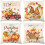 Höstörngott 18x18 Set om 4 Kompatibel med Gnome Maple Leaf 1