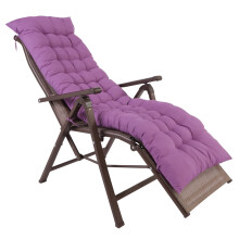 Lila47.24"x19.90" Vastag, hordozható nyugágypárna teraszra
