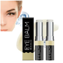 Retinol Eye Stick for Dark Circles and Puffiness, Hydrating Under Eye Balm for Bags and Wrinkles (2PC Unscented)