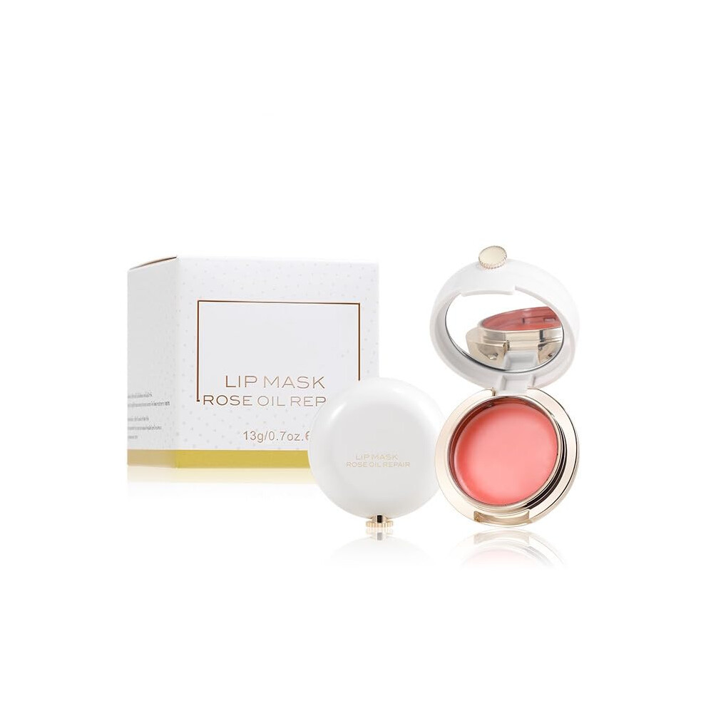 Lip Sleeping Mask and Moisturizing Lip Balm, Deep Hydration Exfoliating Lip Care for Smooth Soft Lips (1pcs)