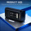 8000mAh E340 Battery for Eufy Security Video Doorbell E340 with Type-C Charge Cable, Part Number HB-E340 2