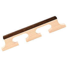 Professional Wooden Banjo Bridge Maple Rosewood Replacement for 5String Banjo Enhanced Tone Clarity