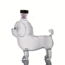 (1pc Color Random) Eine Weinkaraffe in Hundeform, eine Whiskyflasche in Tierform, lustige Wein- und Spirituosenausgießer, passend