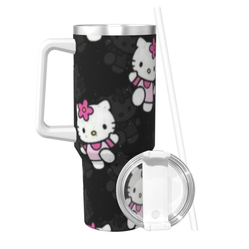 Hello Kitty personlig 40oz rustfritt stålglass med 1