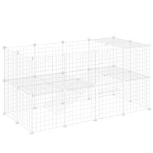 Parque para Mascota Blanco 146 x 73 x 73 cm