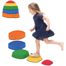 Bloques de Equilibrio Multicolor 37.8 x 33.5 x 28 cm