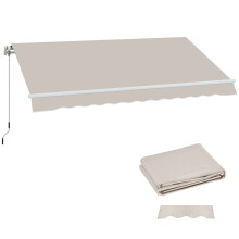 Techo Repuesto Toldo Beige 282 x 250 cm