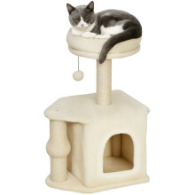 Rascador para Gatos Beige 42 x 30 x 66 cm
