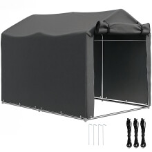 Carpa para Herramientas Gris 220 x 157 x 165 cm
