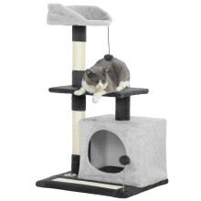Árbol para Gatos Gris 48 x 40 x 85 cm
