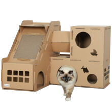 Rascador para Gatos Marrón 78 x 66 x 57 cm