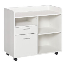 Armario para Impresora Blanco 80 x 40 x 72 cm