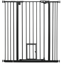 Barrera de Seguridad Negro 101 x 3.5 x 104.1 cm