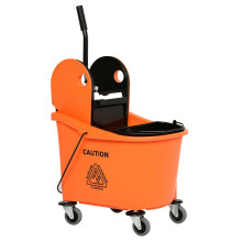 Cubo para Fregona Naranja 54 x 41 x 91,5 cm