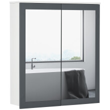 Armario con Espejo Blanco 69 x 17 x 75.5 cm