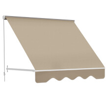 Toldo de Ventana Beige 180 x 70 cm
